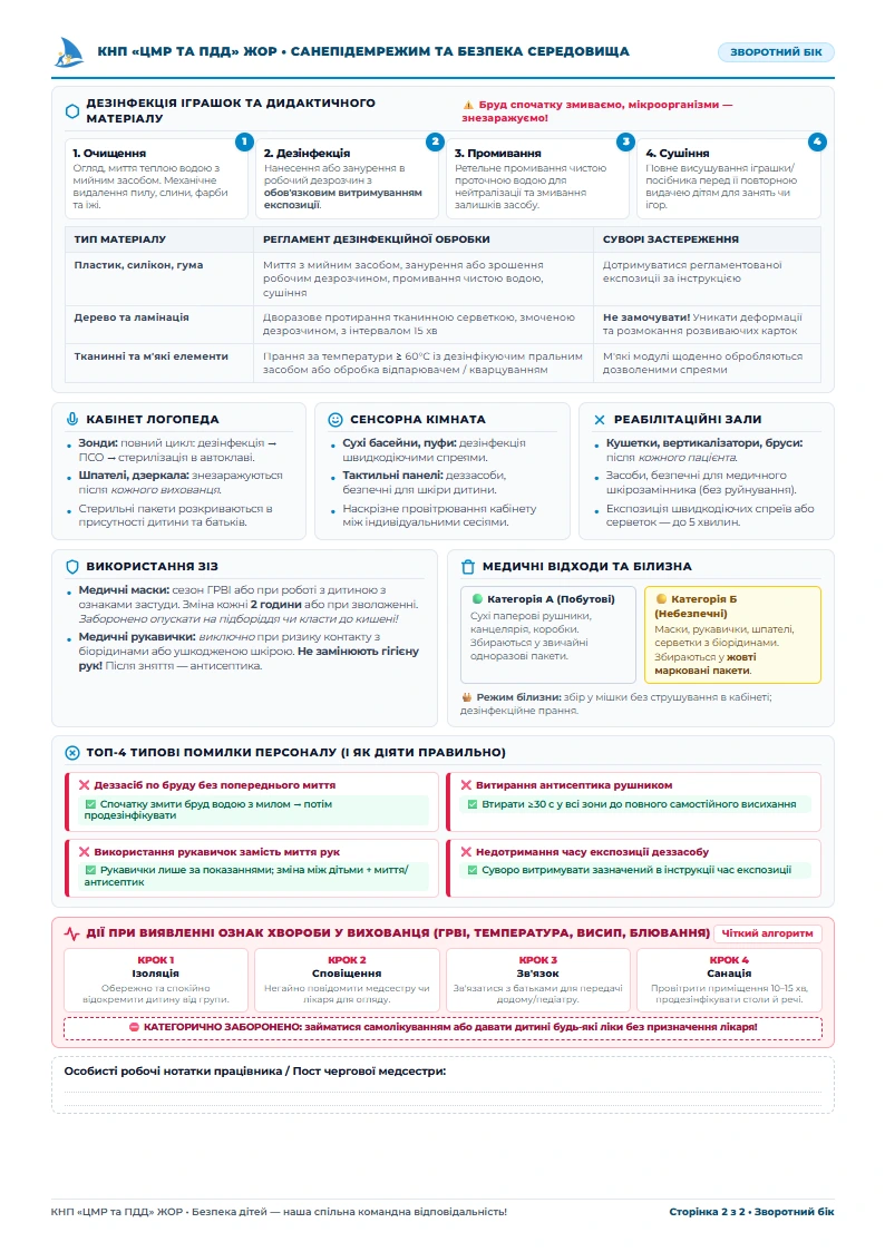 Infection Control and Sanitary Safety: Practical Guide for Center Staff (3)